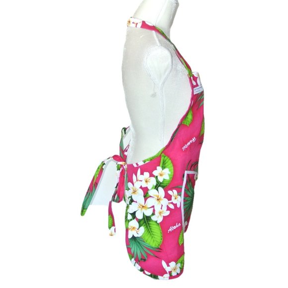 Suzi's Young Fashion Hawaii Floral Apron NWT - Picture 5 of 6